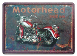 MOTOCYKL HARLEY METALOWY SZYLD PLAKAT RETRO #00313