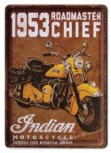 INDIAN METALOWY SZYLD PLAKAT OBRAZEK VINTAGE #01708