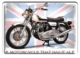 NORTON METALOWY SZYLD PLAKAT VINTAGE RETRO #00207