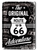 ROUTE 66 METALOWY PLAKAT OBRAZEK VINTAGE RETRO #01417