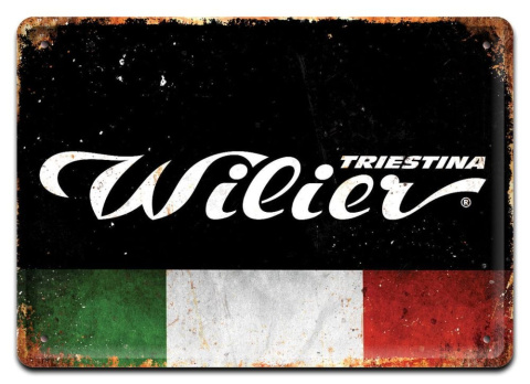 TRIESTINA WILIER METALOWY SZYLD PLAKAT RETRO #07341