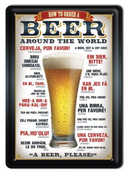 BEER PIWO METALOWY SZYLD PLAKAT VINTAGE RETRO #01021