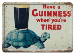 PIWO GUINNESS METALOWY SZYLD PLAKAT RETRO #07346