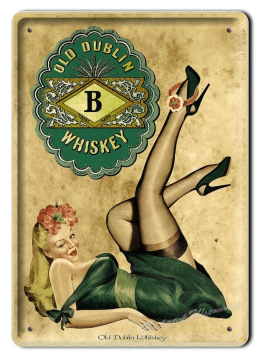 WHISKEY METALOWY SZYLD PLAKAT OBRAZEK RETRO #04588