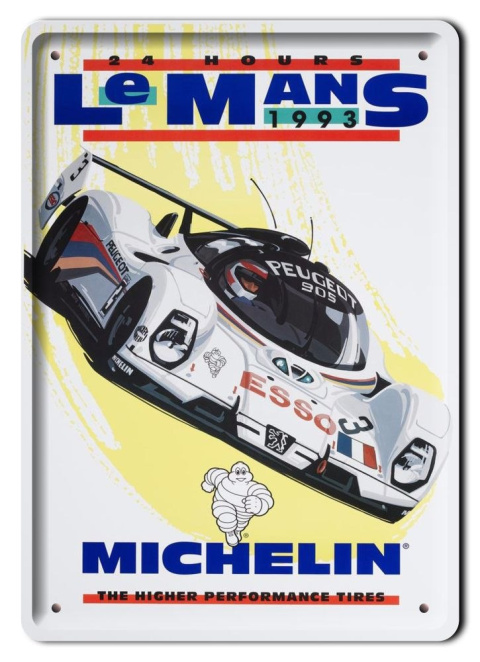 MICHELIN METALOWY SZYLD PLAKAT VINTAGE RETRO #08211