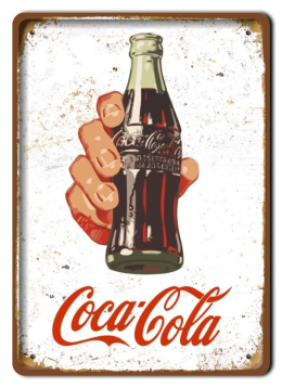 COCA COLA METALOWY SZYLD PLAKAT VINTAGE RETRO #08377