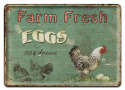 FARM FRESH METALOWY SZYLD RETRO VINTAGE #01179