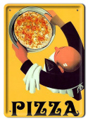 PIZZA METALOWY SZYLD PLAKAT VINTAGE RETRO #08807