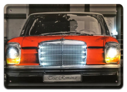 MERCEDES METALOWY SZYLD PLAKAT RETRO #08936