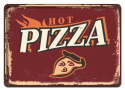 PIZZA METALOWY SZYLD PLAKAT VINTAGE RETRO #08801