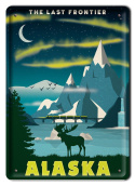 ALASKA METALOWY SZYLD PLAKAT VINTAGE RETRO #09350