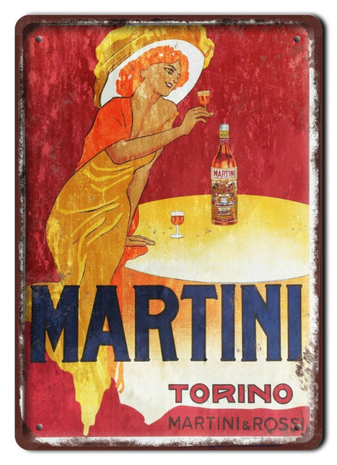 MARTINI METALOWY SZYLD VINTAGE RETRO #09624