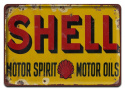 SHELL METALOWY SZYLD OBRAZEK VINTAGE RETRO #09700