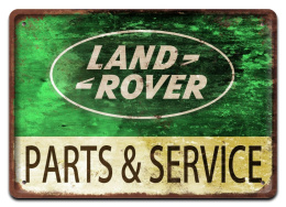 LAND ROVER METALOWY SZYLD VINTAGE RETRO #09805