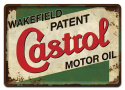 CASTROL METALOWY SZYLD VINTAGE RETRO #09808