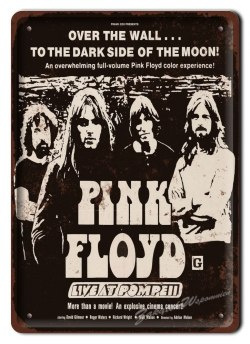 PING FLOYD METALOWY SZYLD PLAKAT RETRO #06024