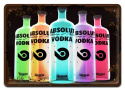 ABSOLUT METALOWY SZYLD VINTAGE RETRO VINTAGE #07412