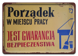 PRL TABLICZKA METALOWY SZYLD PLAKAT RETRO #09055