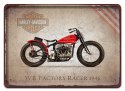 HARLEY METALOWY SZYLD PLAKAT RETRO VINTAGE #10283