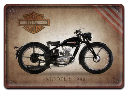 HARLEY METALOWY SZYLD PLAKAT RETRO VINTAGE #10284