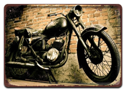 HARLEY METALOWY SZYLD PLAKAT RETRO VINTAGE #10272