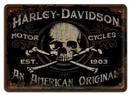 HARLEY METALOWY SZYLD PLAKAT RETRO VINTAGE #10288