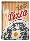 PIZZA PLAKAT METALOWY SZYLD OBRAZEK RETRO #10791