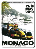 MONACO METALOWY SZYLD PLAKAT RETRO VINTAGE #11574