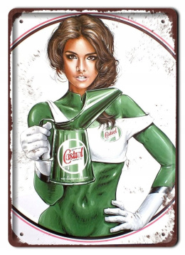 CASTROL METALOWY SZYLD PLAKAT VINTAGE RETRO #07662