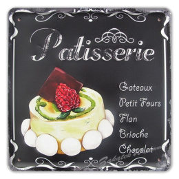 CHOCOLAT METALOWY SZYLD PLAKAT VINTAGE RETRO #03289