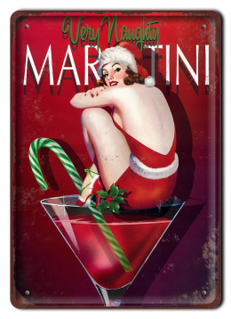 MARTINI ALKOHOL METALOWY SZYLD PLAKAT RETRO #07750