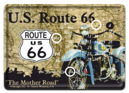 ROUTE 66 KALENDARZ METAL.SZYLD PLAKAT RETRO #06466