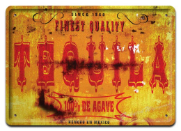 TEQUILA METALOWY SZYLD PLAKAT OBRAZEK VINTAGE #03579