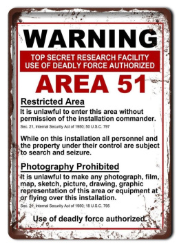 WARNING PLAKAT METALOWY SZYLD RETRO #07388