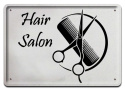 BARBER SHOP PLAKAT METALOWY SZYLD RETRO #12556