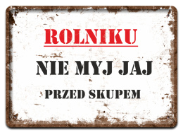 PLAKAT METALOWY SZYLD OBRAZEK TABLICZKA RETRO #12544