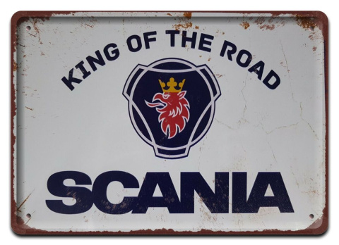 SCANIA PLAKAT METALOWY SZYLD OBRAZEK RETRO #20094