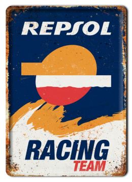 REPSOL PLAKAT METALOWY SZYLD OBRAZEK RETRO #20362