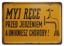 PRL PLAKAT METALOWY SZYLD OBRAZEK RETRO #12632