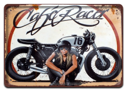 HARLEY DAVIDSON METALOWY SZYLD PLAKAT RETRO #07621