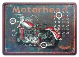 HARLEY KALENDARZ METAL.SZYLD PLAKAT RETRO #06472