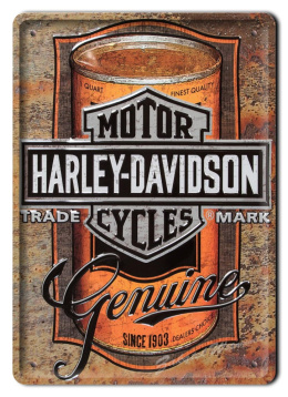 HARLEY METALOWY SZYLD PLAKAT OBRAZEK RETRO #02783