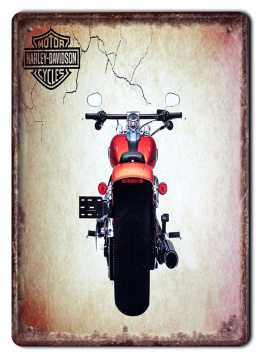 HARLEY METALOWY SZYLD PLAKAT OBRAZEK VINTAGE #03472