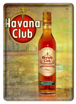 HAVANA CLUB PLAKAT METALOWY SZYLD RETRO #07928