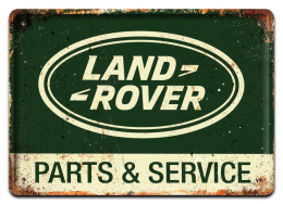 LAND ROVER METALOWY SZYLD PLAKAT RETRO #07297