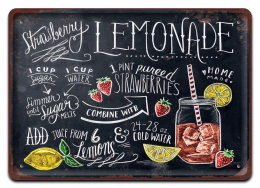 LEMONADE METALOWY SZYLD PLAKAT VINTAGE RETRO #07614