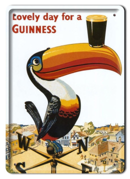 PIWO GUINNESS METALOWY SZYLD PLAKAT RETRO #07419