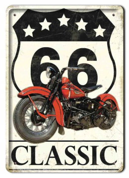 ROUTE 66 METALOWY SZYLD PLAKAT RETRO #08100