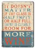 WINO METALOWY SZYLD PLAKAT VINTAGE RETRO #00815