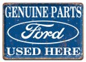 FORD AUTO GARAGE METALOWY SZYLD PLAKAT RETRO #07550